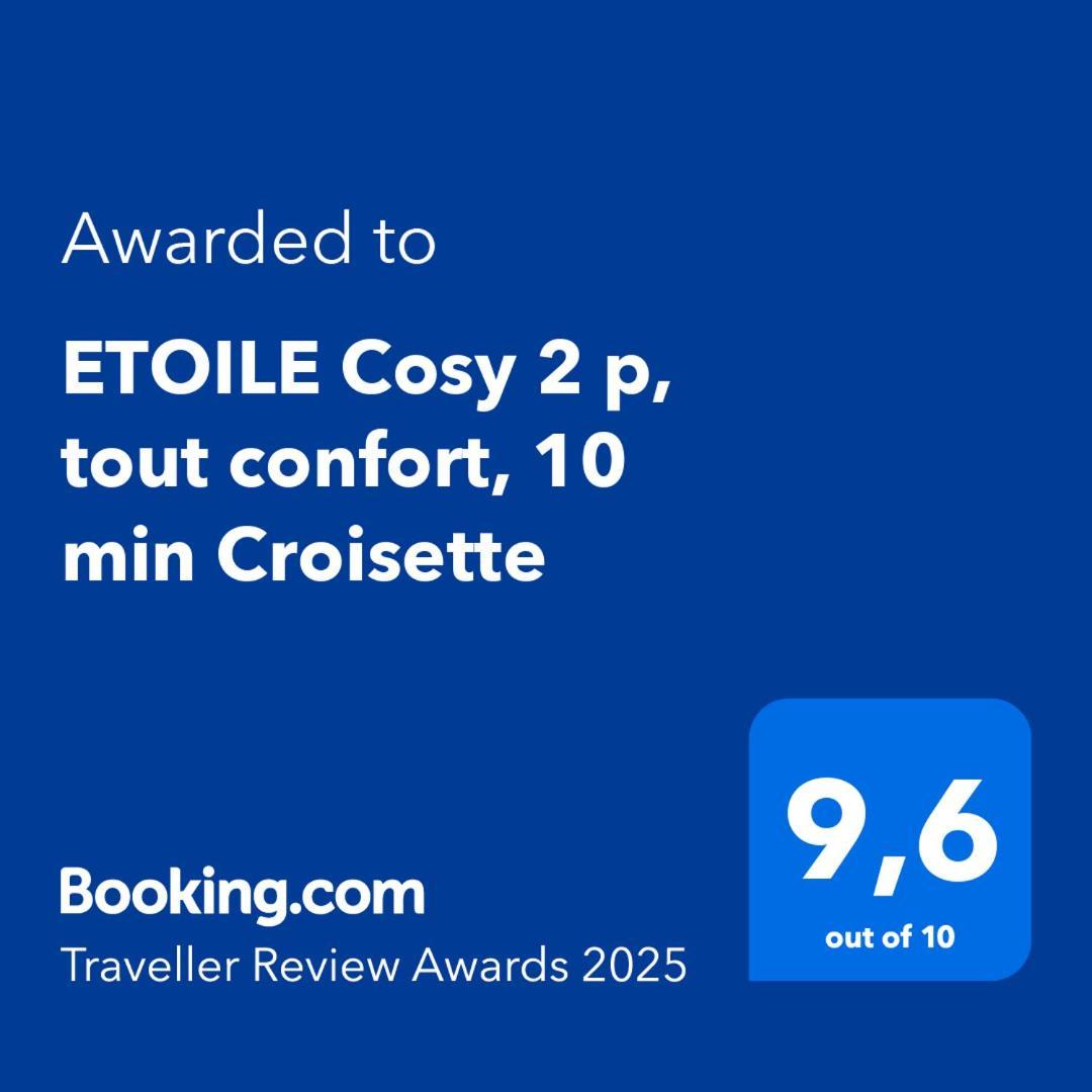 Etoile Cosy 2 P, Tout Confort, 10 Min Croisette Кан Екстериор снимка